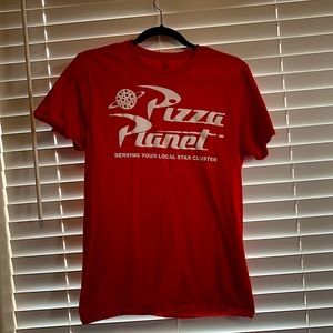 Pizza planet shirt from the Toy Story movies